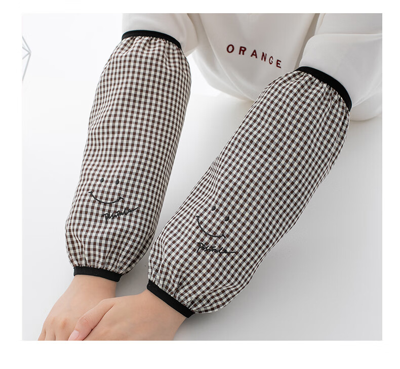 护袖男袖套女春秋工作防脏男士套袖办公室护袖厨房专用长款手袖夏季