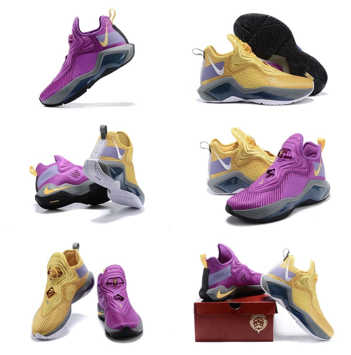 lebronsoldier14士兵14代篮球鞋实战耐磨防滑气垫男运动鞋nike兔八哥