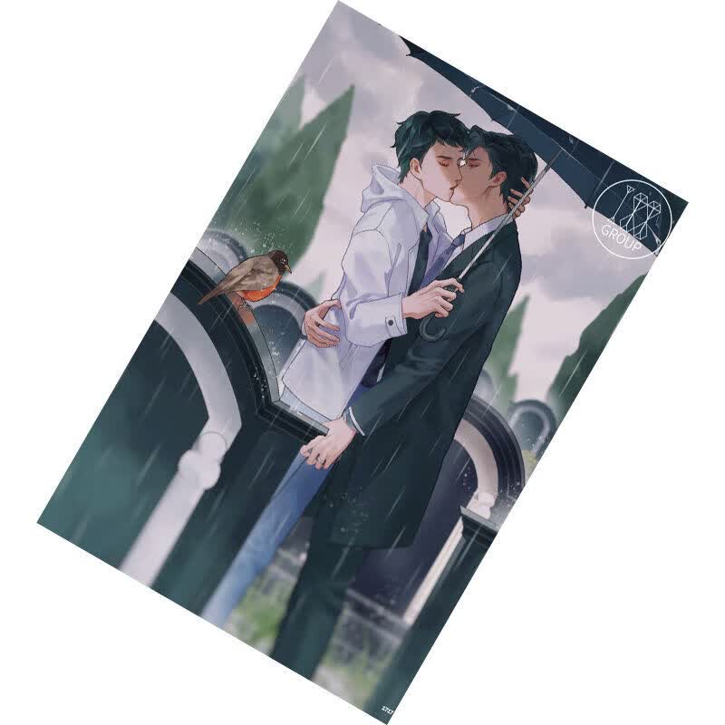 188男团海报新款邵群宋居寒周边同款渣男团宿舍房间高清墙贴 【188