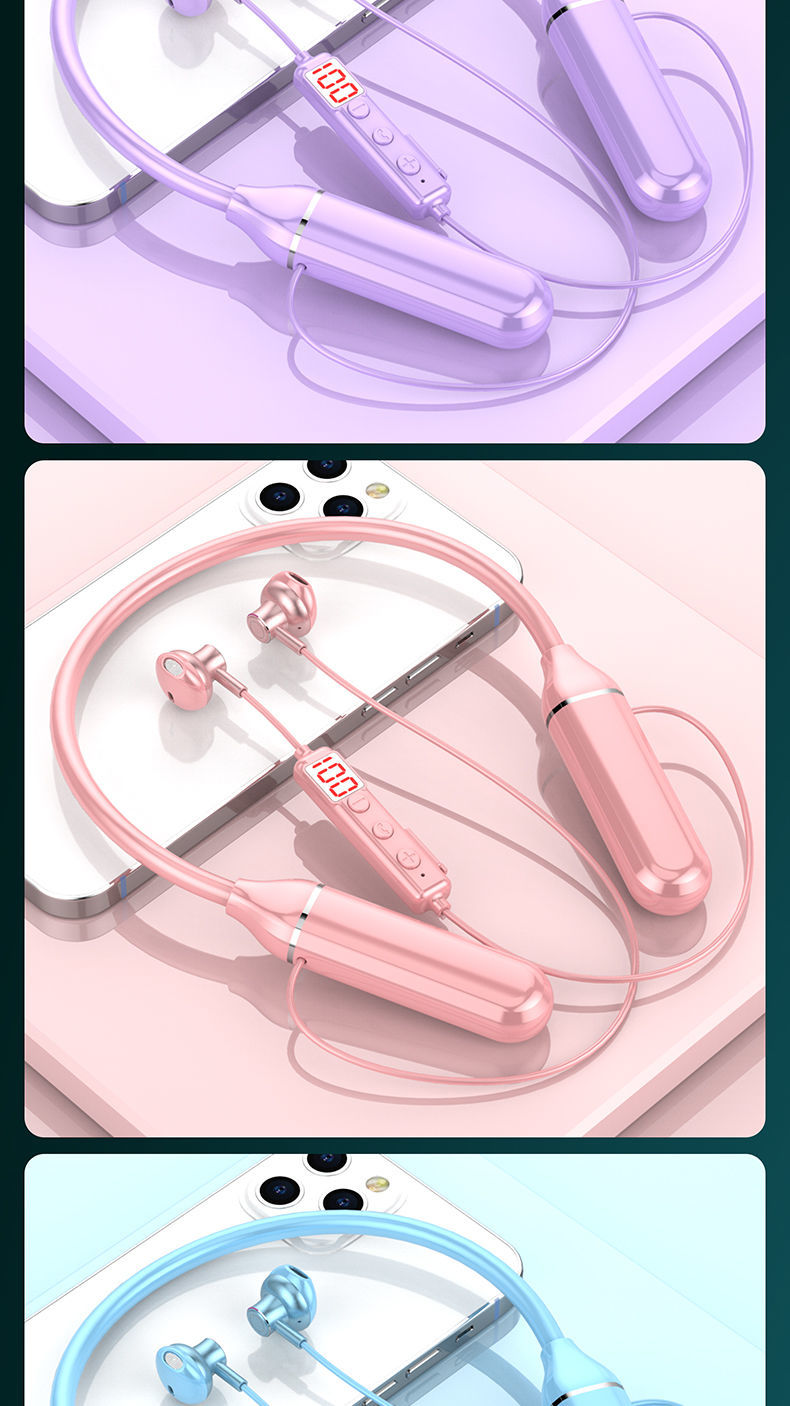 华为(huawei)适用高颜值无线蓝牙耳机挂脖式超长待机续航运动cobrafly