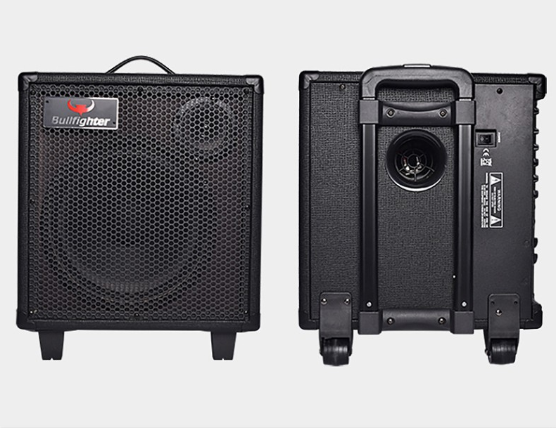 斗牛士40w吉他音箱便携电吉他音响街头弹唱音箱户外充电直播音响40w