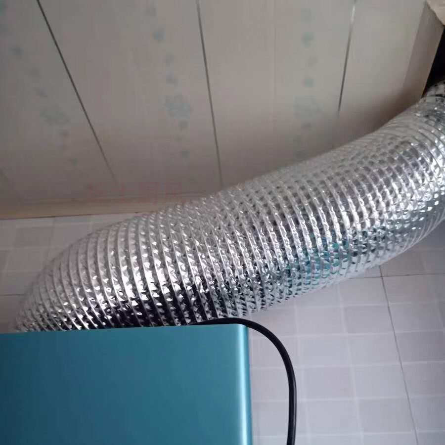 维御 厨房家用通用型抽油烟机排烟管道伸缩铝箔圈加厚排烟管配件大全