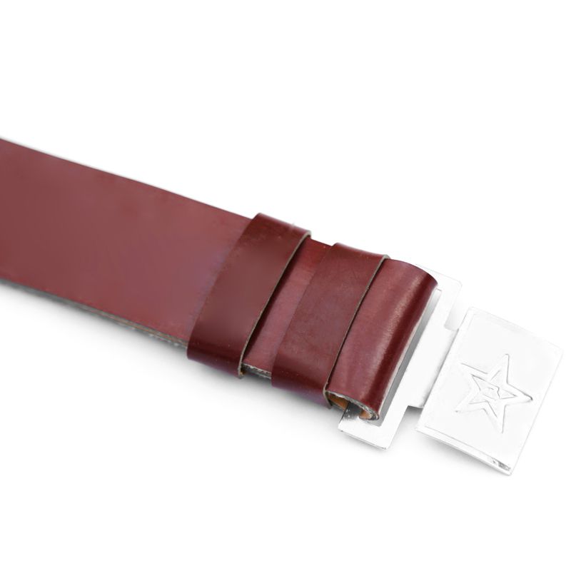 怀旧收藏65式衣装红色腰带老式裤腰带学生训外腰带演出活动皮带带老式