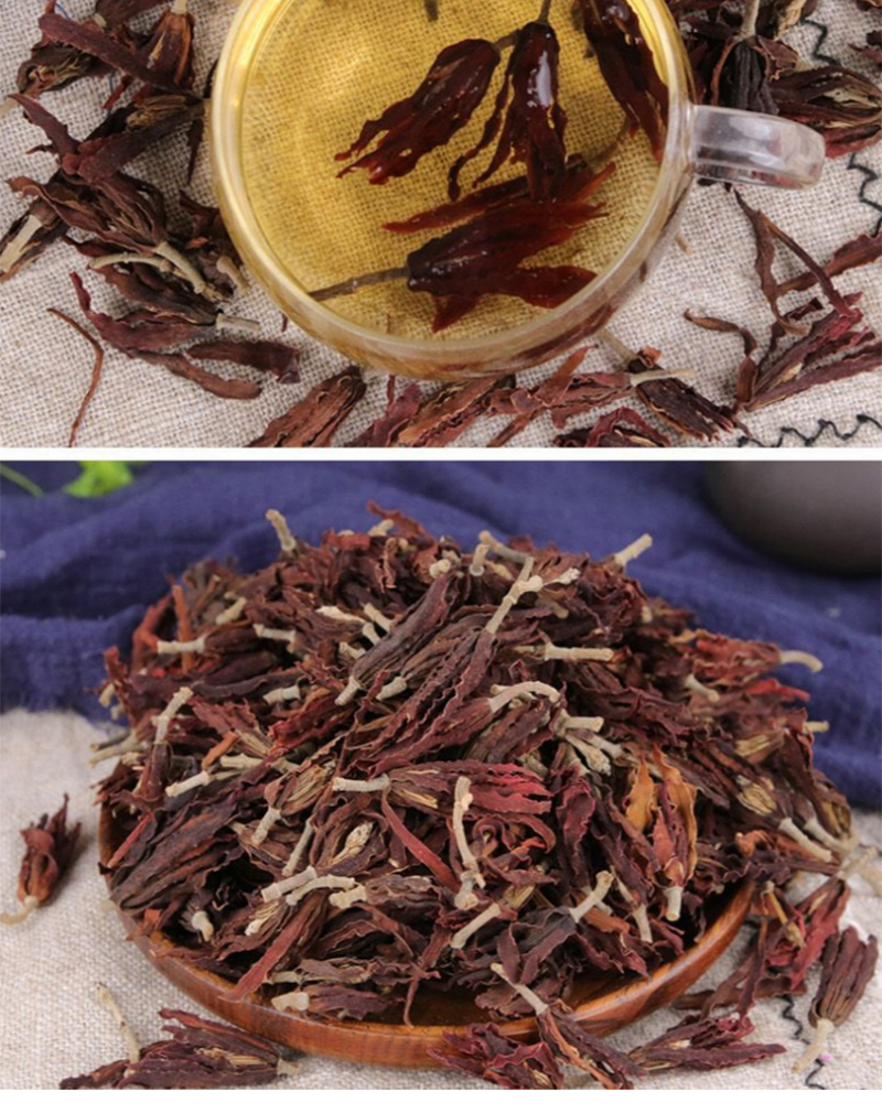 玉兰花干花特级花茶肾兰花茶罐装花草茶泡水冲水喝的东西饮品【图片