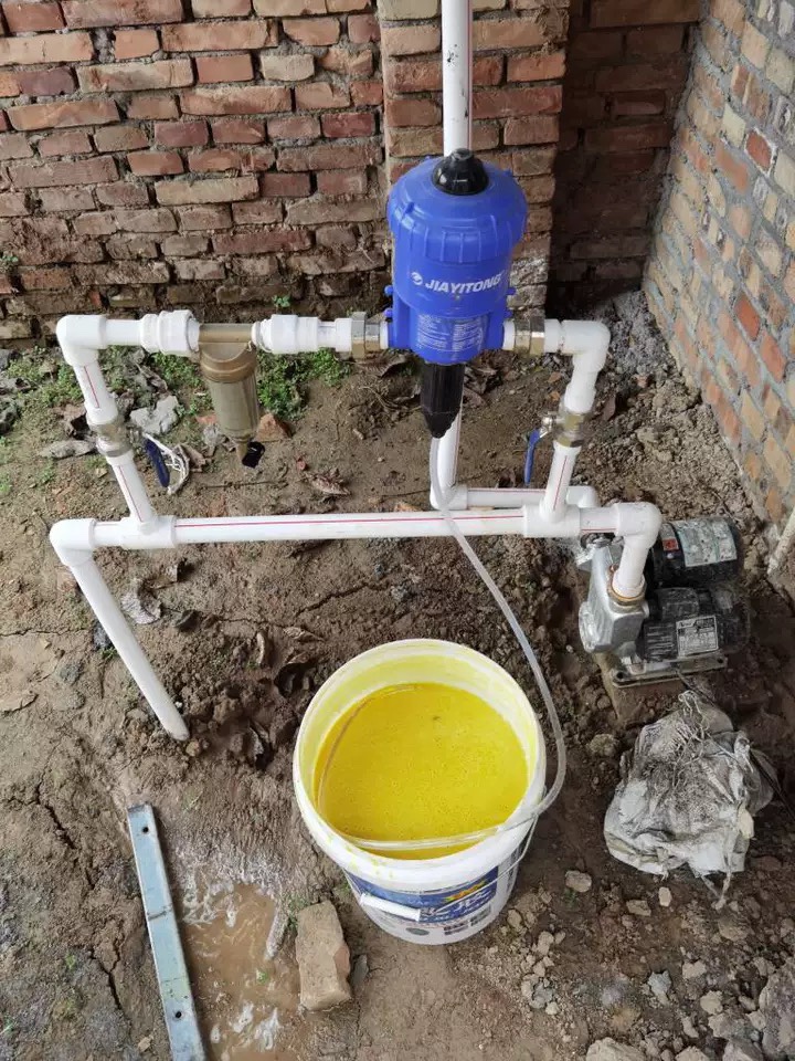 嘉易通畜牧饮水加药器养鸡养猪设备比例泵养殖设备器械稀释配比器琼羽