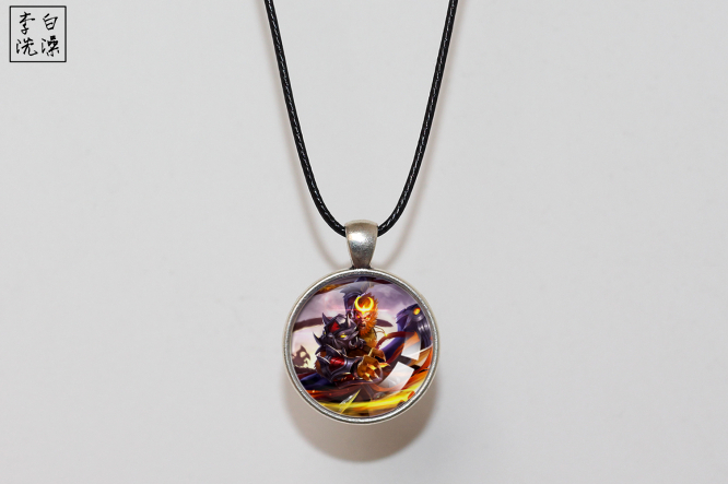 王者荣耀孙悟空猴子宝地狱火全息碎影皮肤项链游戏周边挂吊坠 幽冥火