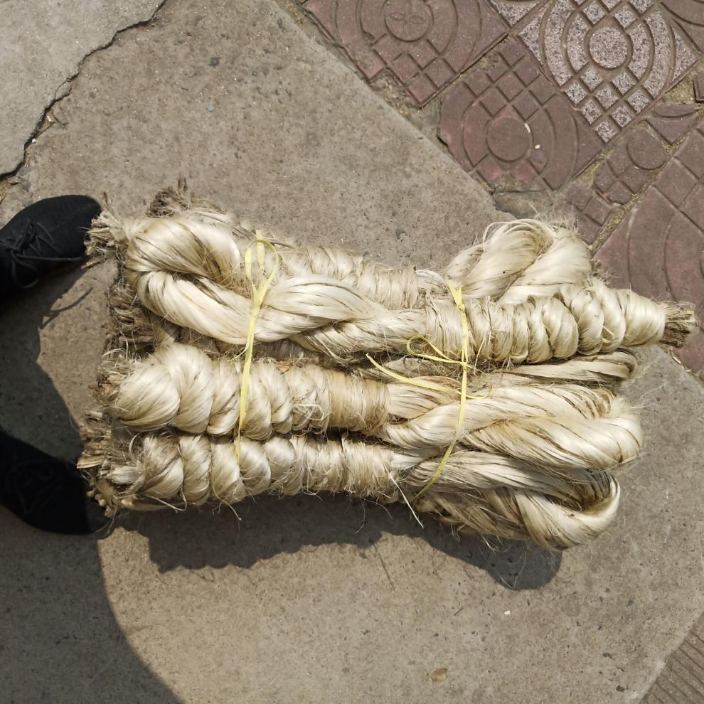 麻皮麻绳皮黄麻皮苘丝扎盆景用火麻纳鞋底植物皮水暖用火麻皮麻线 青