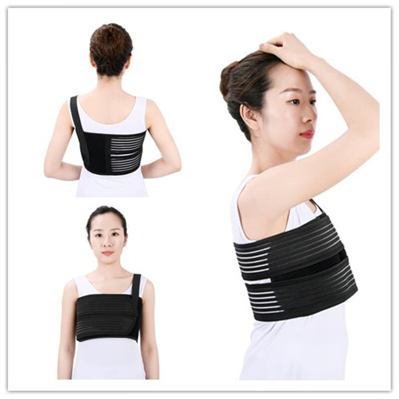 肋骨骨折固定带医用胸部胸椎肋骨骨裂绑带大号护胸带护具女男士用老人