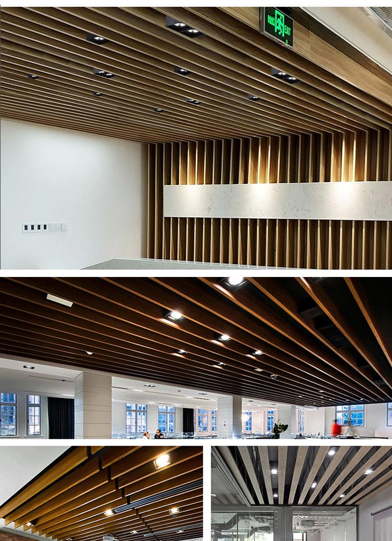 斗胆灯同款明装筒灯防眩筒灯无主灯照明 客厅铝方通吊顶专用led方形