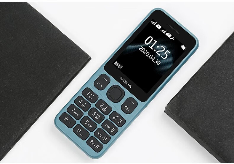 nokia/诺基亚125大按键大屏幕移动备用机学生手机超长待机 150新黑色