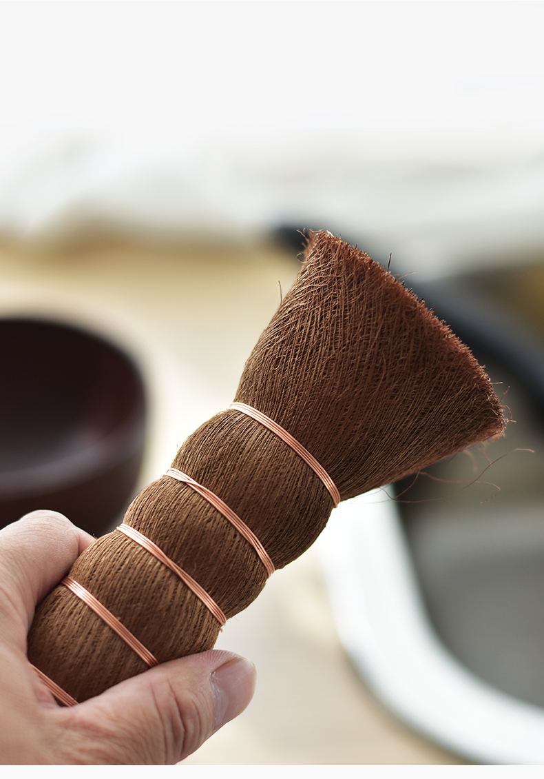 享家美 棕榈洗锅刷家用农家刷锅神器洗碗刷子厨房刷锅刷不粘油软毛