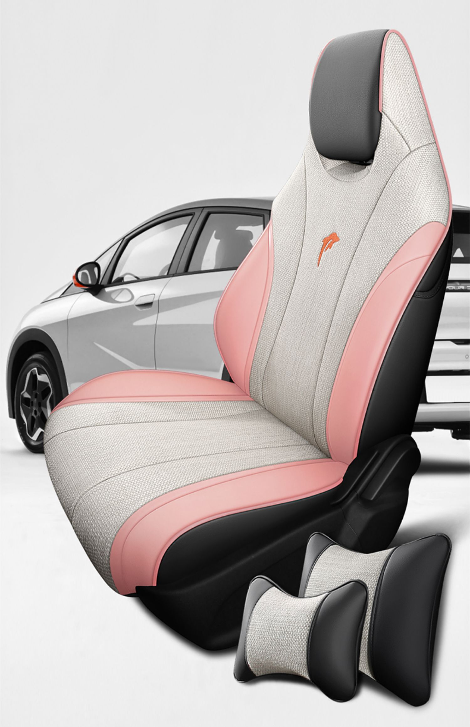 比亚迪海豚专用汽车座套四季通用全包围坐垫透气亚麻布专用座椅套海豚