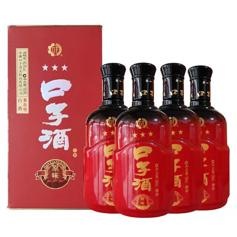 口子红坊酒500ml图片