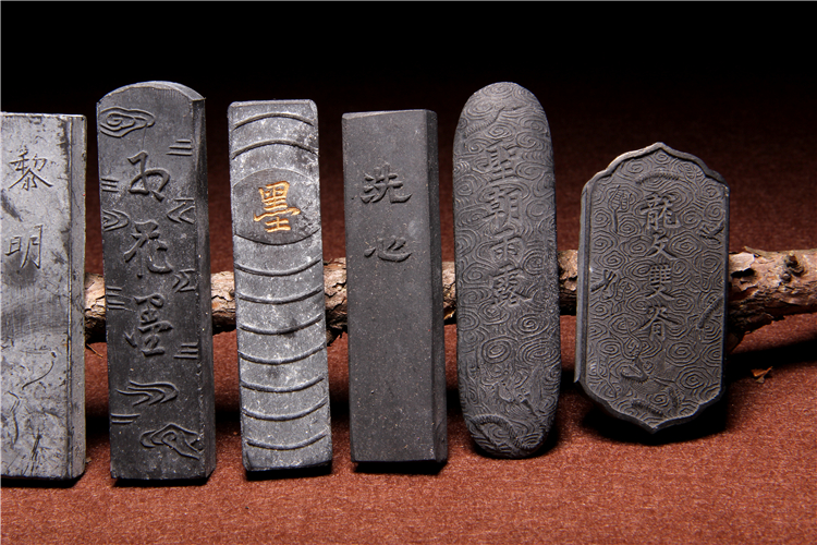 凯偲洽 炫方80-90年代老墨条徽墨老胡开文松烟墨块墨条墨锭文房四宝