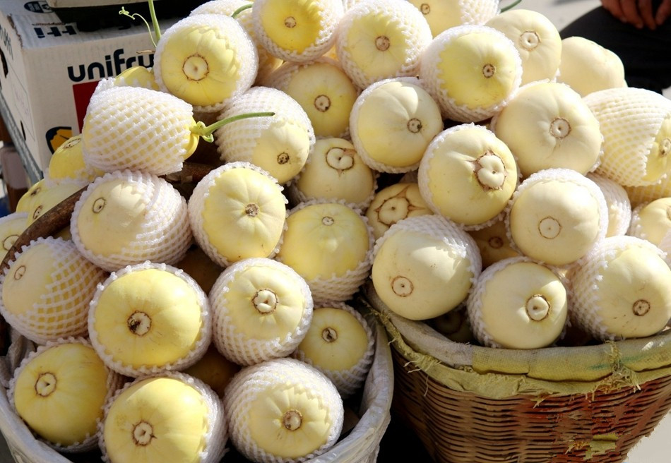 源外园甘肃天水秦安天水脆瓜甜瓜香瓜白皮蜜瓜新鲜水果应季当季4斤