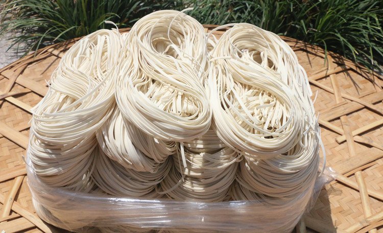 东阳土索面正宗永康特产手工月子面条咸挂干素面磐安农家土爽面纯手工