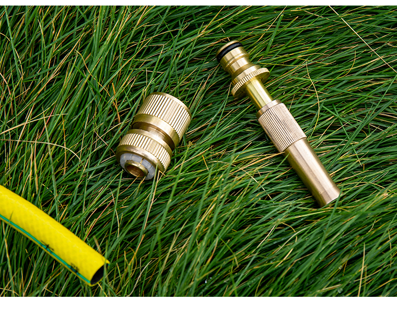 直喷高压可调节水枪喷雾喷淋家用水管浇花浇水洗车清洁喷头 30米4分管