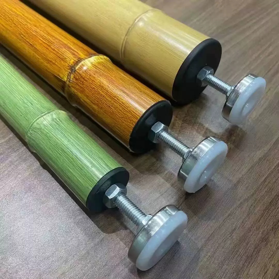 【双十一冲刺价】仿真竹节铝合金圆管青竹翠竹竹纹铝竹竿公园隔断篱笆