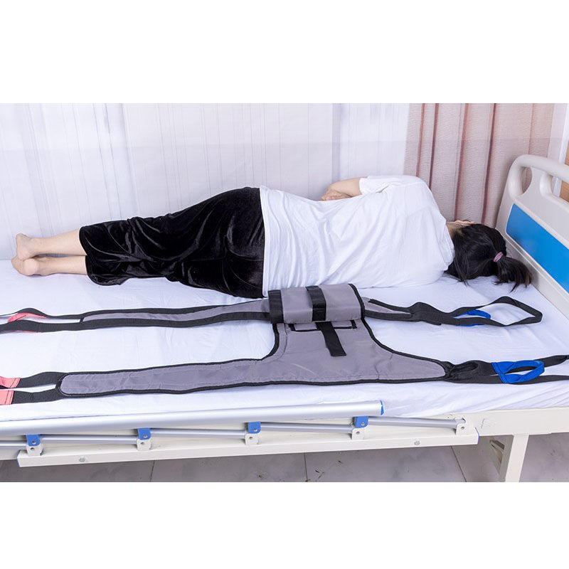 卧床老人用品移位机吊带吊兜吊具吊袋瘫痪病人瘫痪老人用品 灰色背部