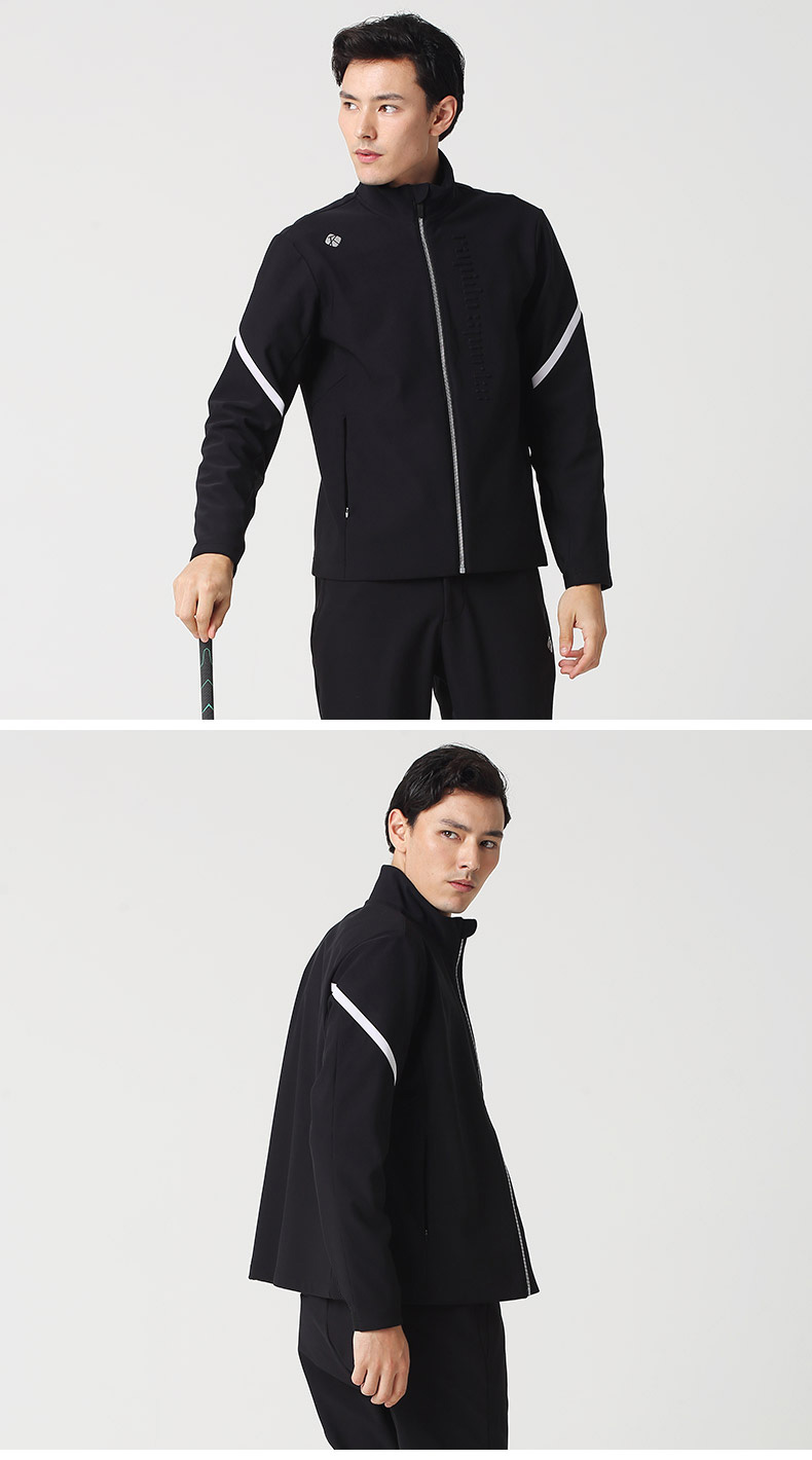 rapido雳霹道2019年冬季男士拼接高尔夫运动套装上装外套cn9976z06
