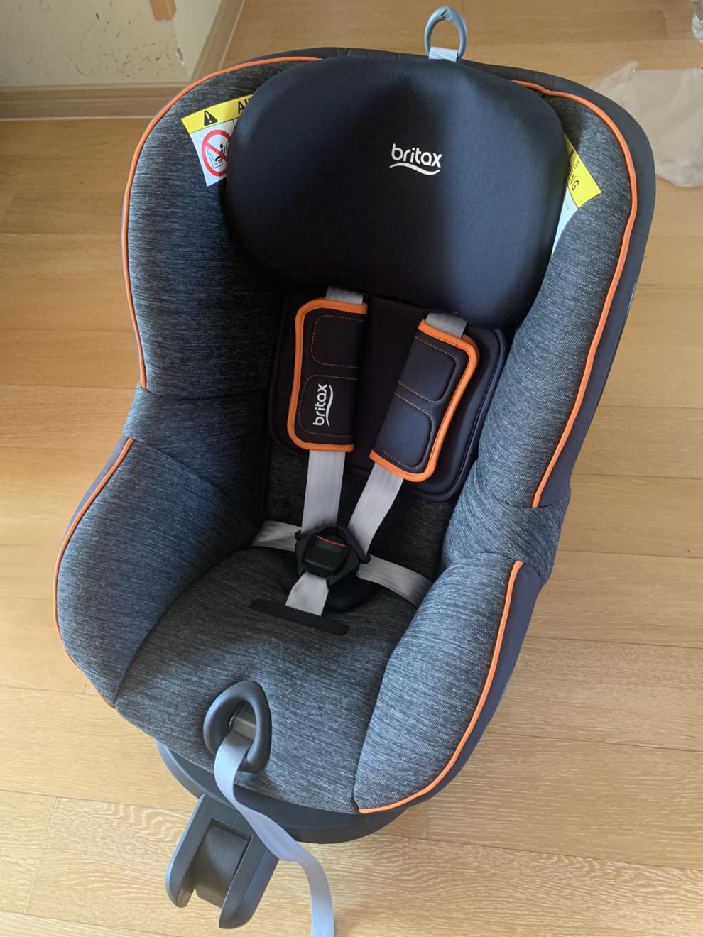 【京选好货】britax宝得适双面骑士2代二代儿童安全座椅360度旋转汽车