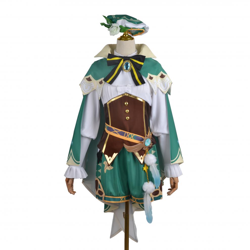 现货 原神风神巴巴托斯温迪cosplay服装女服正太萝莉学生动漫套装