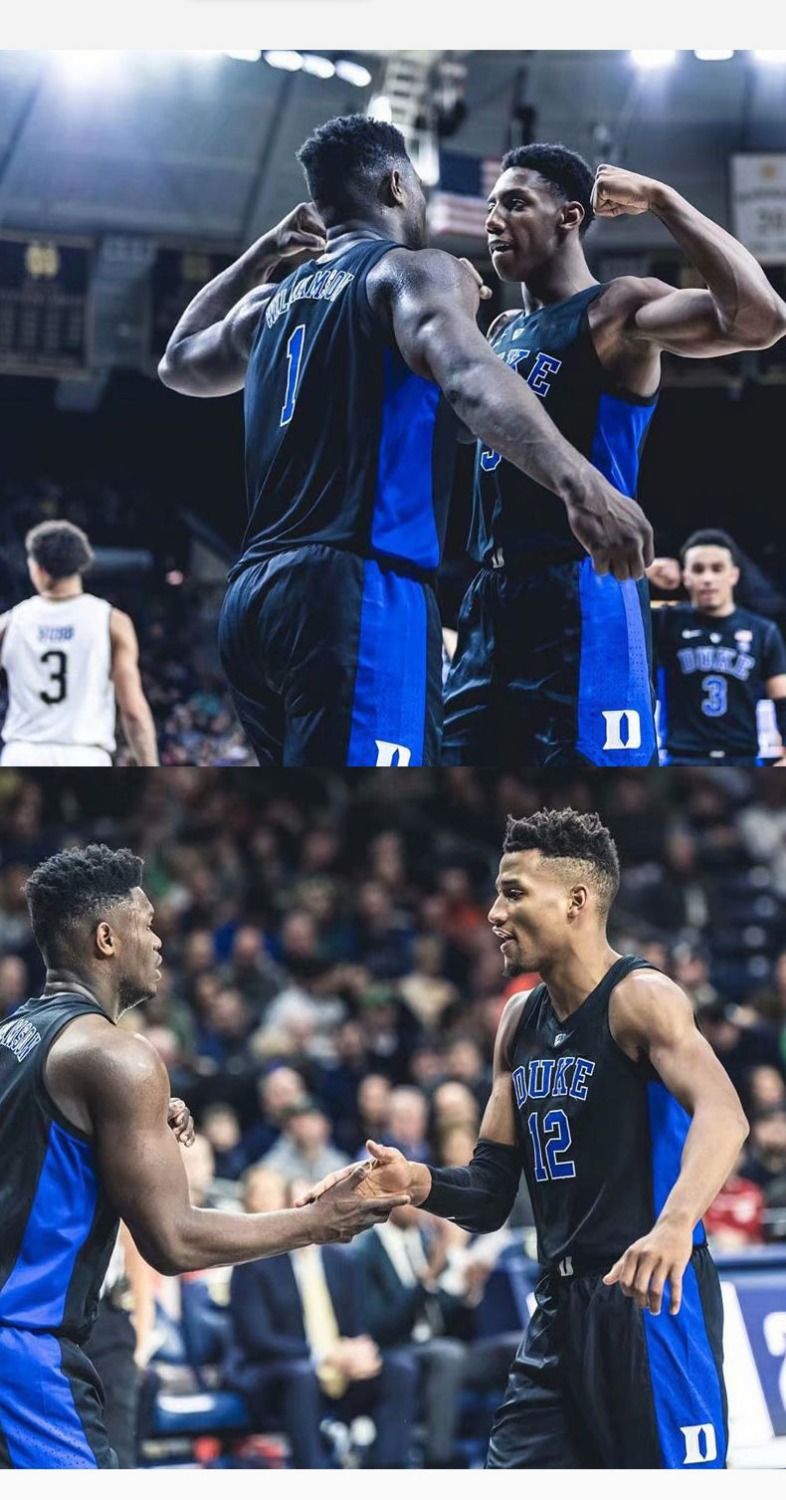 曼禄绅新款套装男女一战成名街头路人王杜克大学球衣定制球衣篮球服