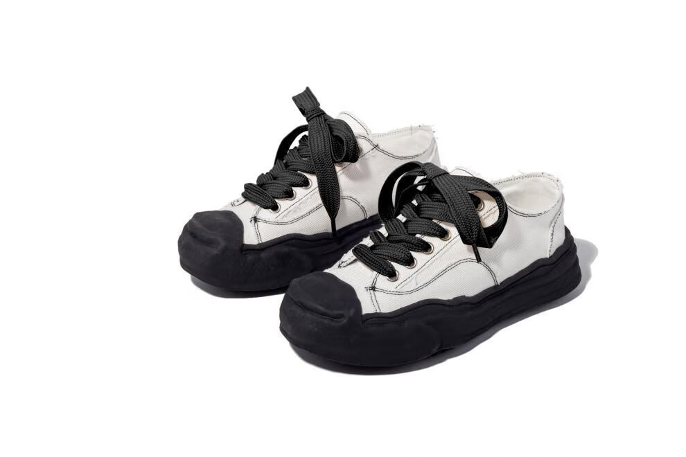 溶解鞋mmy 日本mmy三原康裕帆布鞋冉言ranyan溶解鞋女三原康裕mmy板鞋