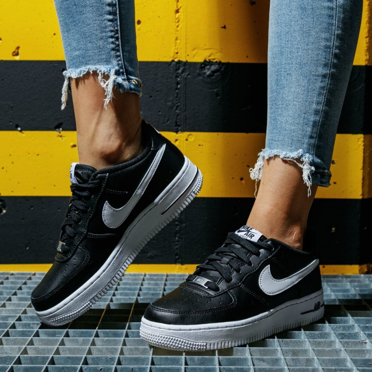 高版本纯原1/1【潮流轻奢】af1空军一号小权志龙黑白经典男女百搭小白