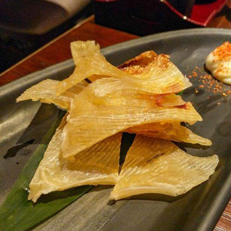 富润世 调味鳐日式料理食材烧烤腌制鳐半成品咸鱼干1kg新鲜 鳐鱼翅约