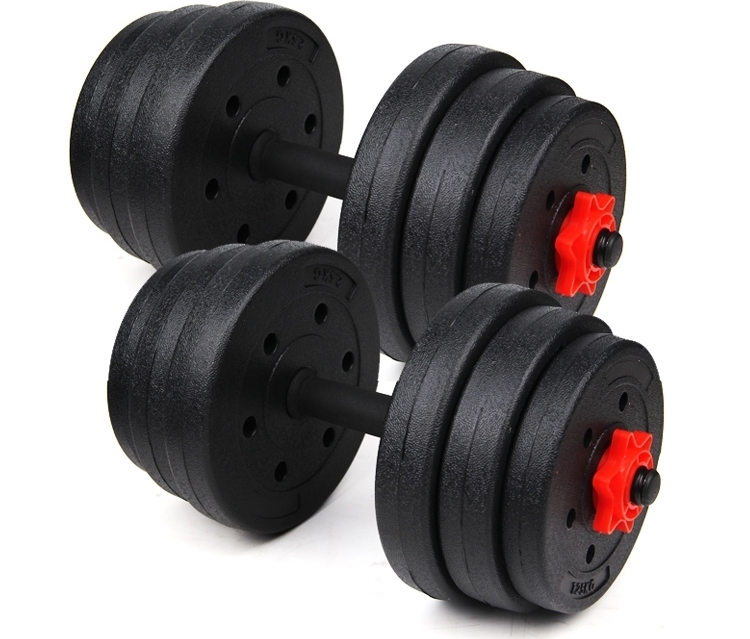 宝迈素(baomaisu)哑铃连接杆哑铃男士家用练臂肌健身可调节重量10-50