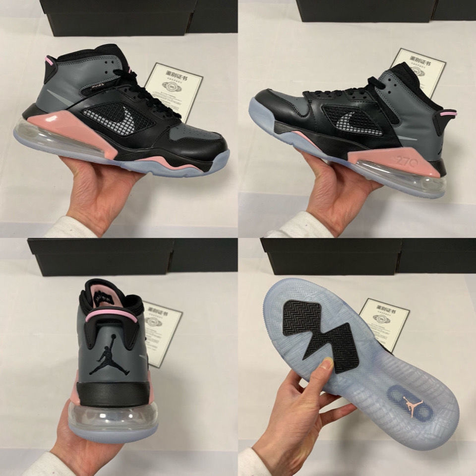 乔4代篮球鞋男鞋乔270代男子气垫运动鞋aj27实战球鞋aj休闲板鞋 墨绿