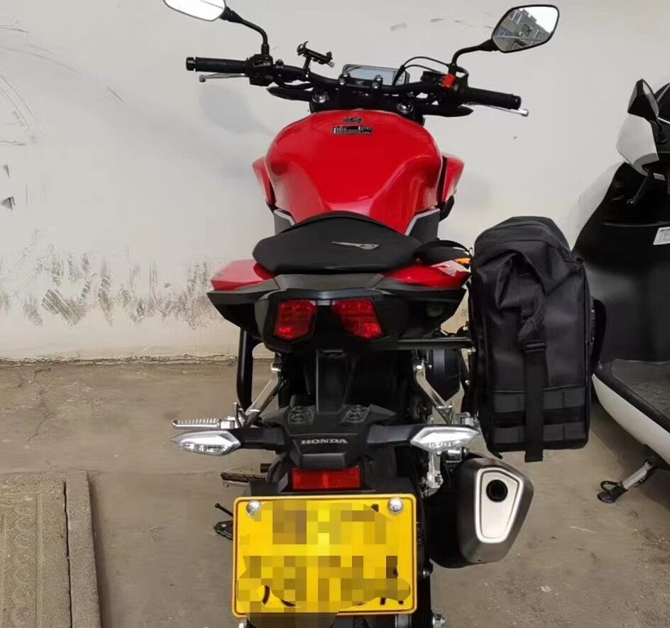 适用于cb400f适用本田cb500f摩托车改装防水边包边箱快拆尾箱大号侧包