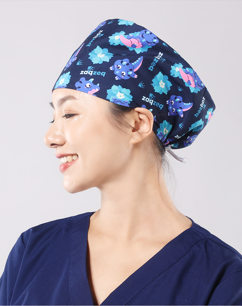 手术室帽子制作方法图片