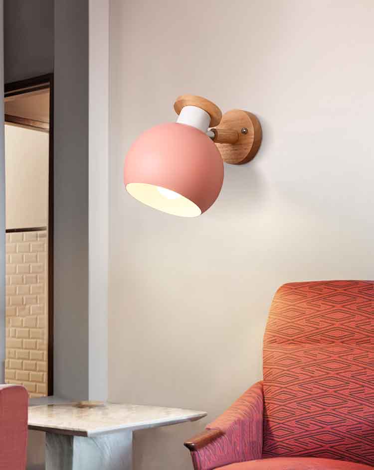 饭桌壁灯背景墙带开关插头式1米可带明线开关床头卧室壁灯阅读灯 e款