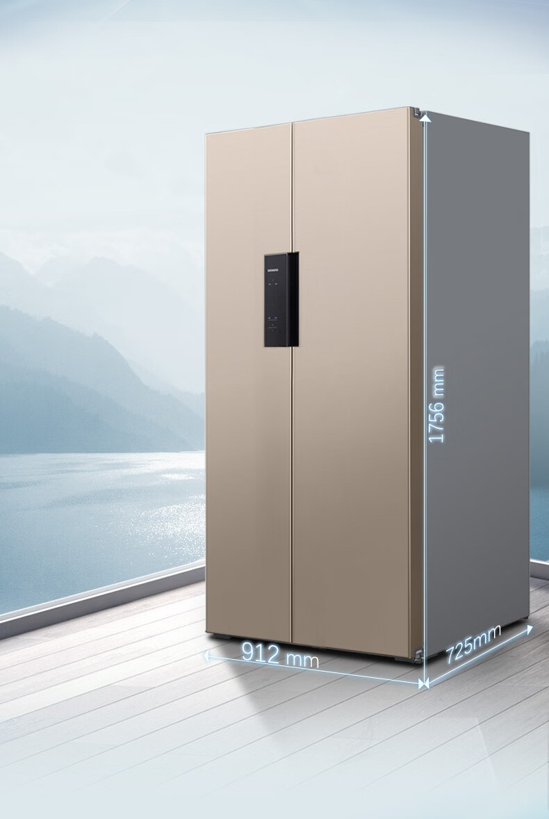 西门子(siemens)bcd-610w(ka92ne33ti)家用变频风冷无霜双循环对开门