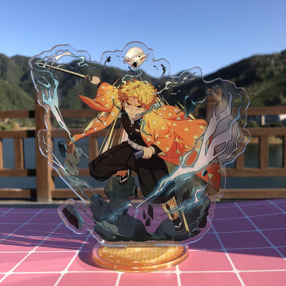 鬼灭之刃周边立牌 鬼灭之刃周边立牌善逸时透无一郎炭治郎伊之助双面