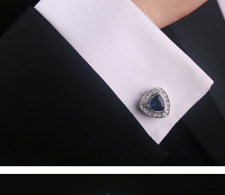 妙微熊男士西服法式袖扣袖钉袖口扣衬衫结婚新郎男女款婚礼西装衬衣