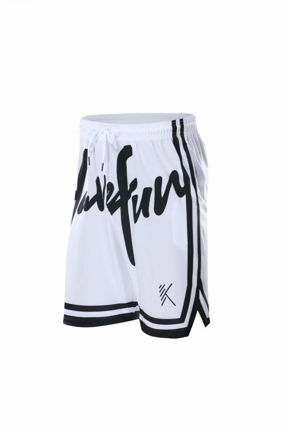 nba美式篮球短裤新汤普森篮球运动裤男美式kt同款五分裤街球速干运动