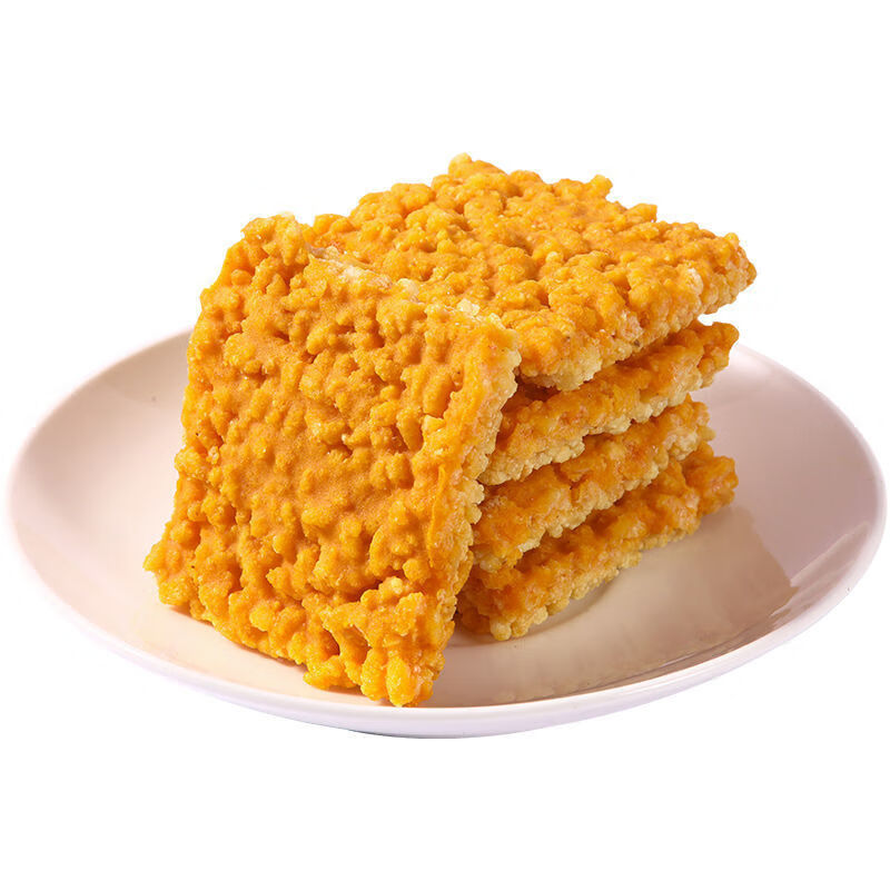 老旮双面蟹香蛋黄锅巴 手工蟹香咸蛋黄糯米锅巴整箱特产网红食小包装