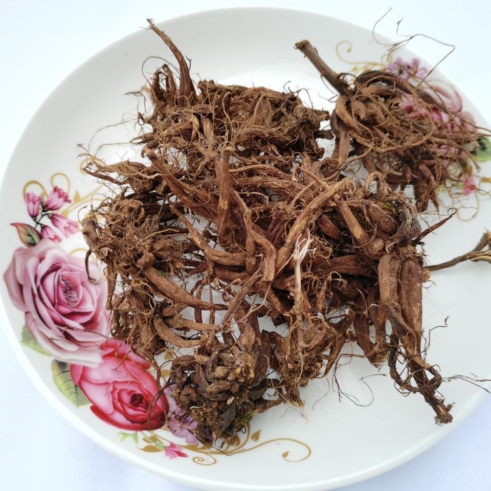 北京同仁堂原料 贵州野生中药材红活麻纯根干货500g 水洗草药红火麻红