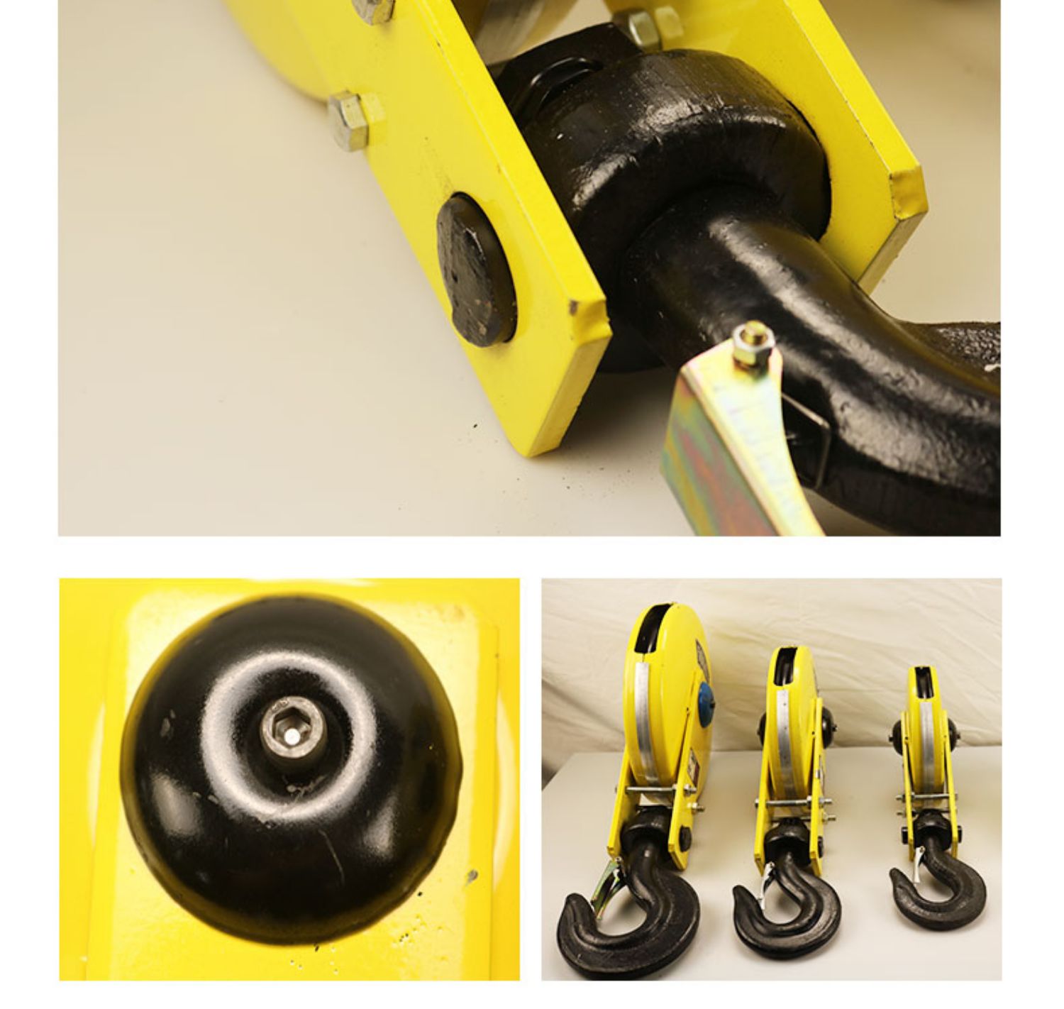 电动葫芦吊钩低净空天车提升机卷扬机钢丝绳滑轮起重挂钩行车航吊 5吨