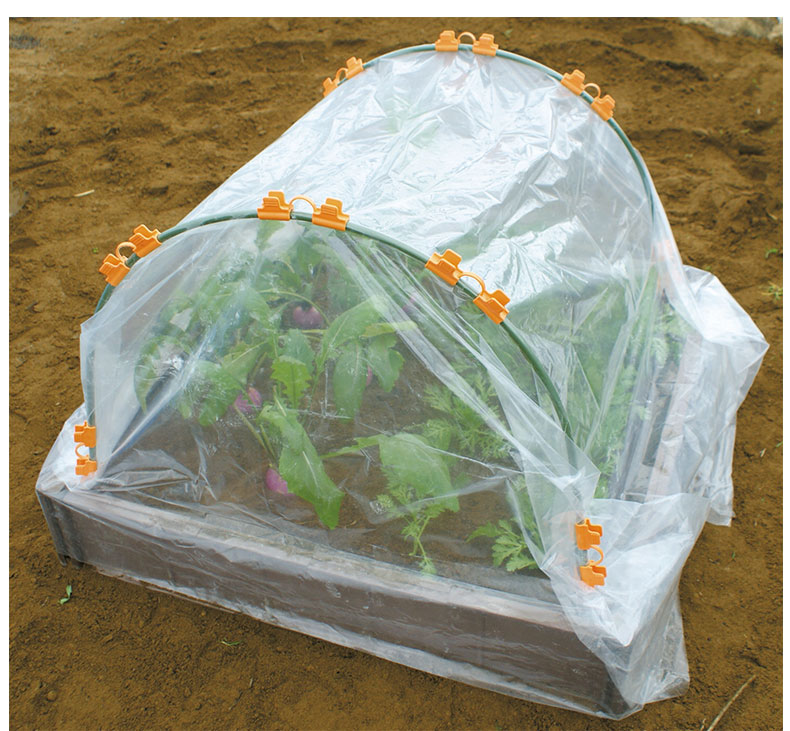 大棚夹固定压膜卡配件园艺支架用品塑料夹子温室棚子卡扣温室扣s 11mm