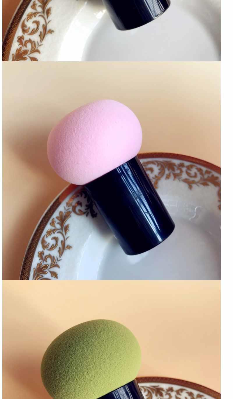 送收纳盒小蘑菇头粉扑美妆蛋海绵化妆球彩妆蛋不吃粉干湿两用抹茶玫红