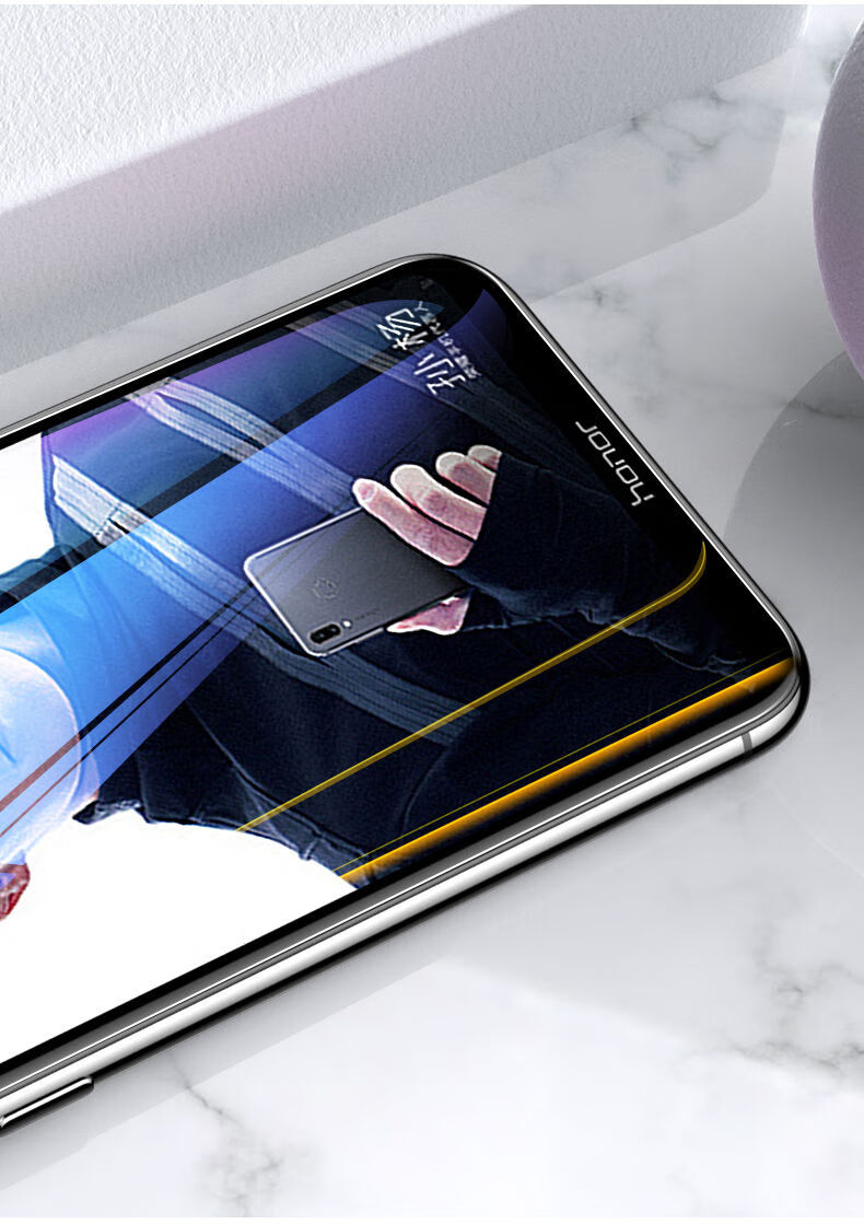 欣迪斯 华为coral00钢化膜cor-aloo手机膜荣耀play全屏华为cortl10