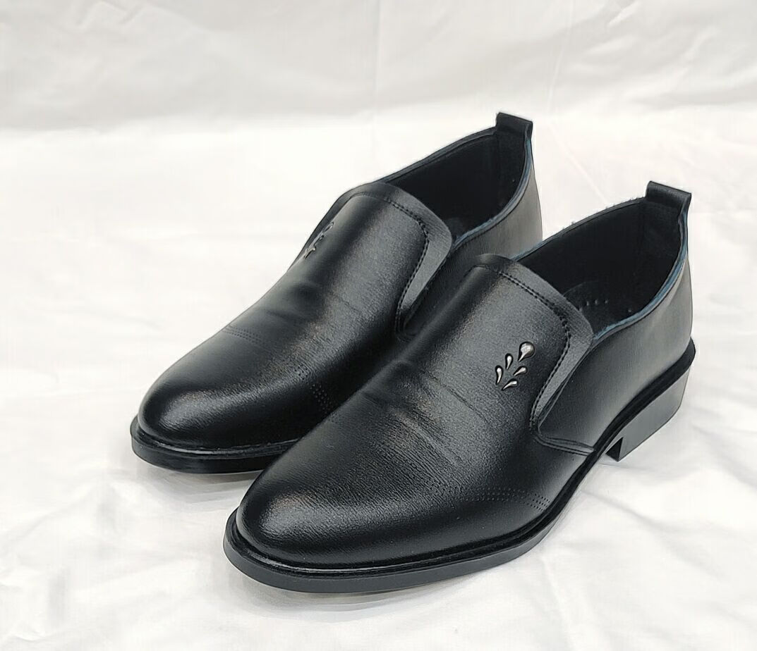 蜻蜓牌联名皮鞋男30-35岁正装鞋2022秋冬新款男士套脚舒适简约百搭