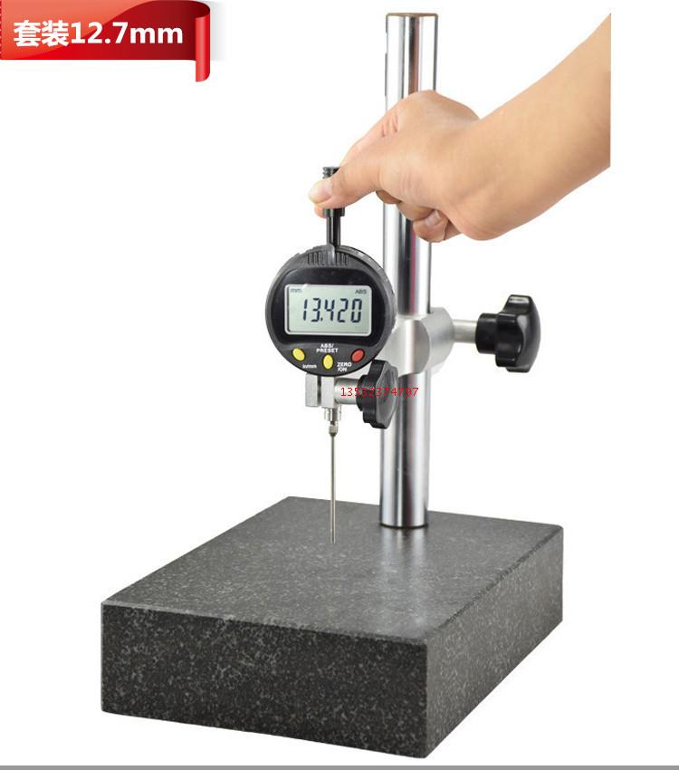 爱测易电子数字百分千分表数显高度规深度计尺保修年 00级大理石平台