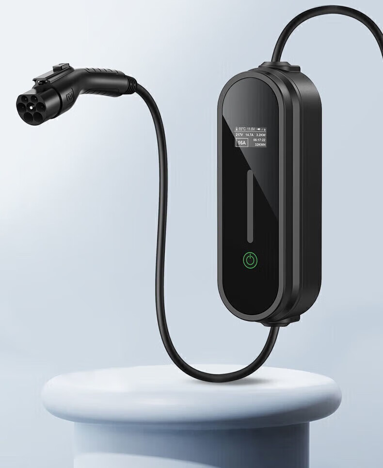 汽车充电桩 奔驰eqe/s/a/b/c家用便携式快充充电枪头e级/c级gle充电器