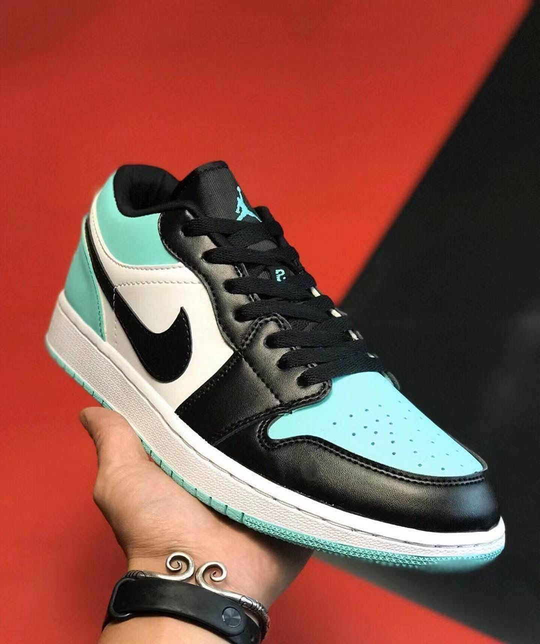 高品质低帮莆田纯原蓝倒钩aj烟灰夏季low板鞋情侣篮球鞋小闪电45