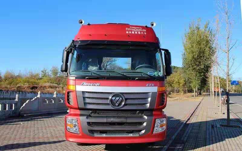 适用于福田欧曼保险杠 etx保险杠etx6系9系塑料前护杠加厚铁杠sn0208